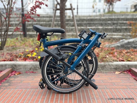 【送料込】Brompton ブロンプトン P5L RAW 外装5速カスタム BROMPTON P Line 外装5速化カスタム : LORO CYCLE WORKS