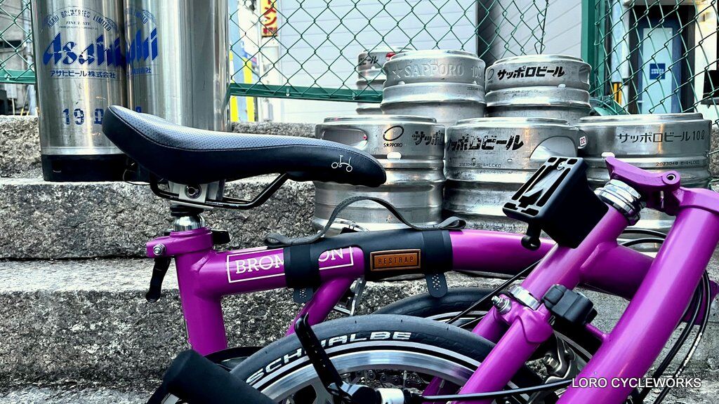 RESTRAP CITY CARRY HANDLEでブロンプトンの持ち運びが楽に！ : LORO