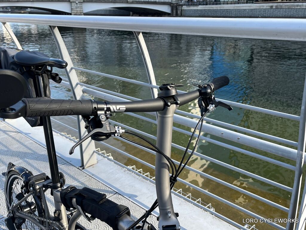 Brompton T Line を ENVE M6 ハンドルバーカスタムしました。 : LORO
