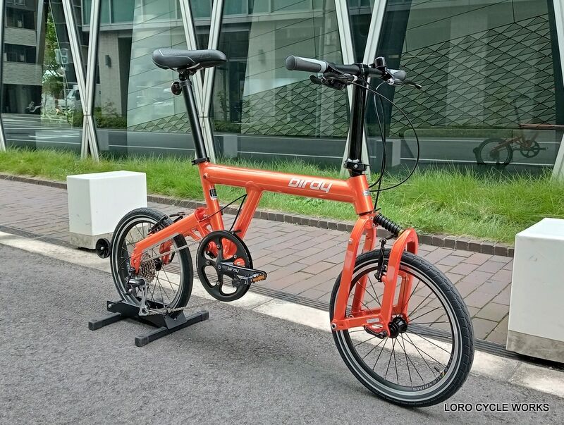 ローチャリ　オレンジメタリック Birdy Classicのメタリックカラー2色入荷しました : LORO CYCLE WORKS
