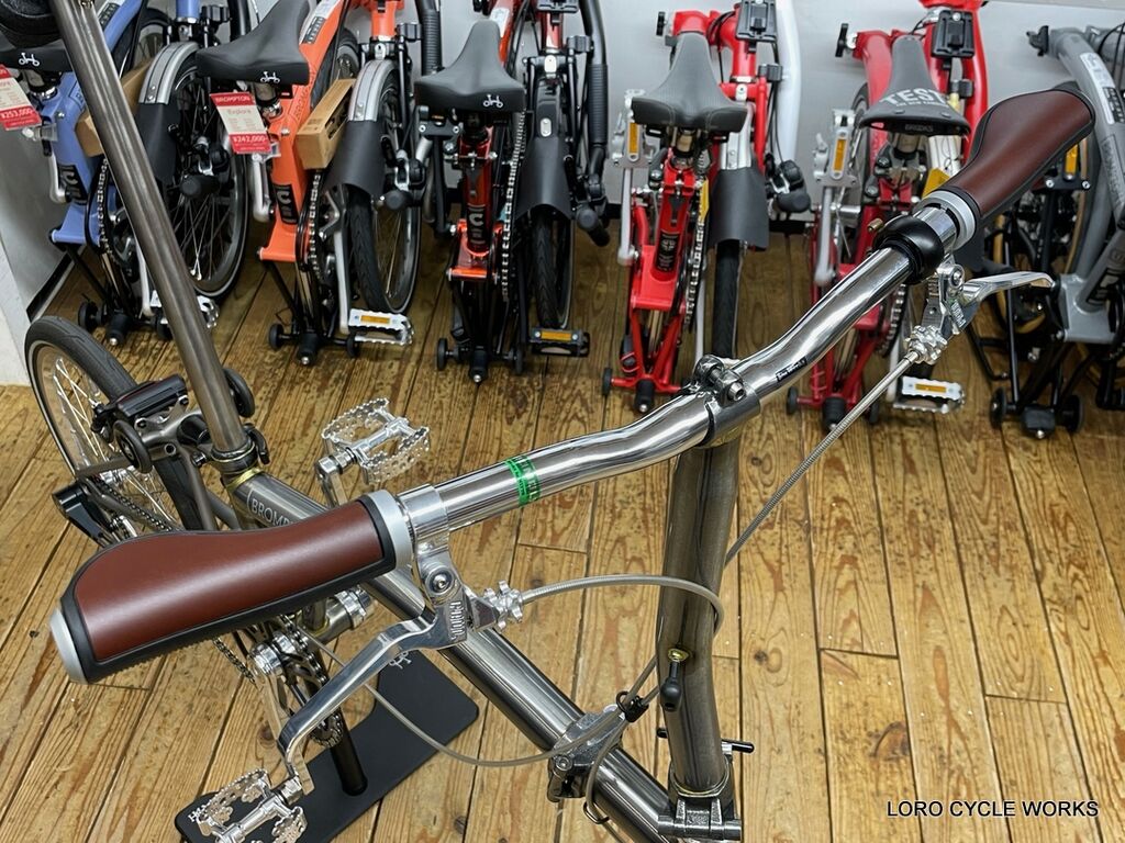 BROOKS Ergonomic Leather Grips 入荷しました : LORO CYCLE WORKS