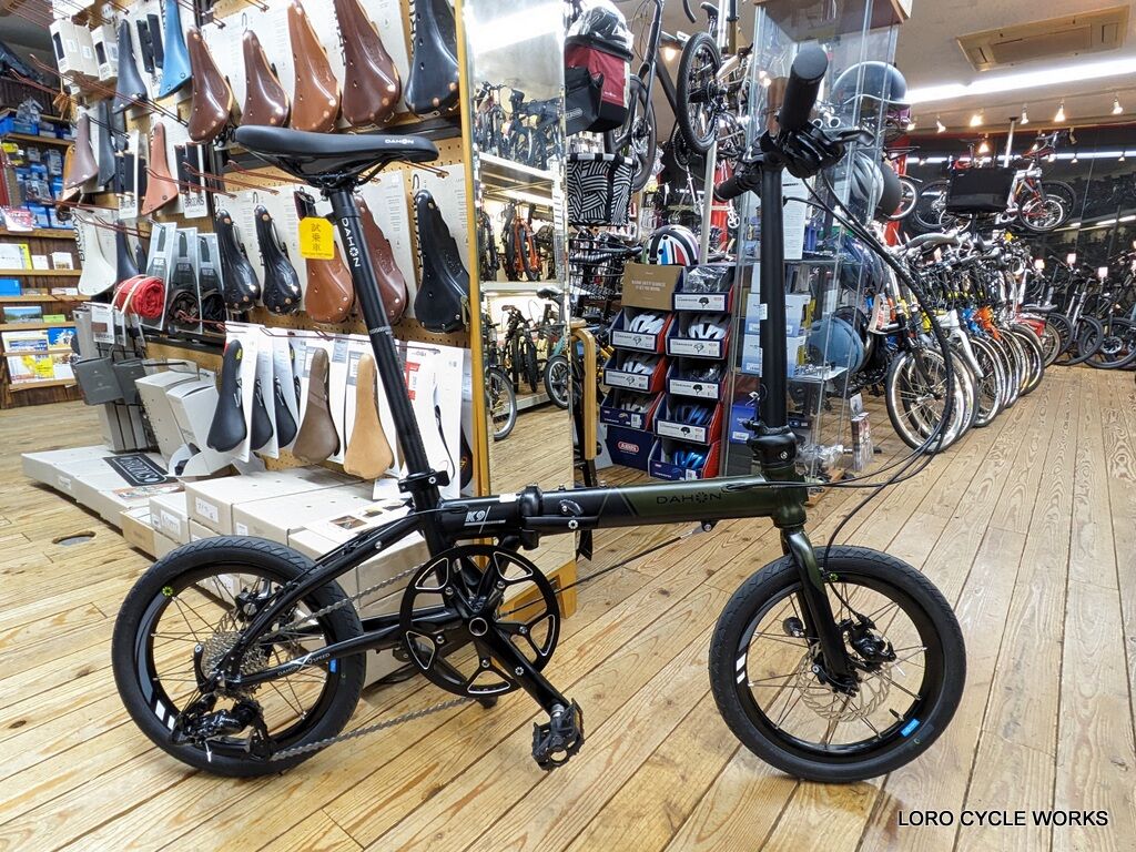 人気のDAHON K9X スティールグレー在庫あります！ : LORO CYCLE WORKS