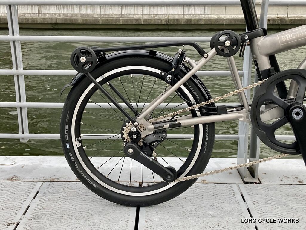 ブロンプトン　P Line リアキャリア Brompton Advance Roller Rack 【P-Line純正】 | LORO ONLINE STORE