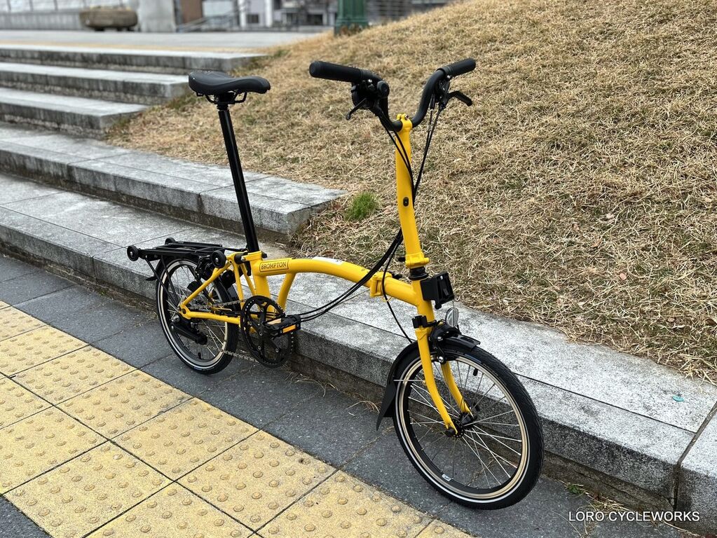 Brompton バンブルビーイエロー P Line M4L Brompton バンブルビー