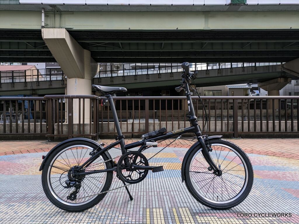 DAHON BOARDWALK W8に泥除けを装着してご納車しました。 : LORO DAHON BOARDWALK W8に泥除けを装着してご納車しました。 : LORO