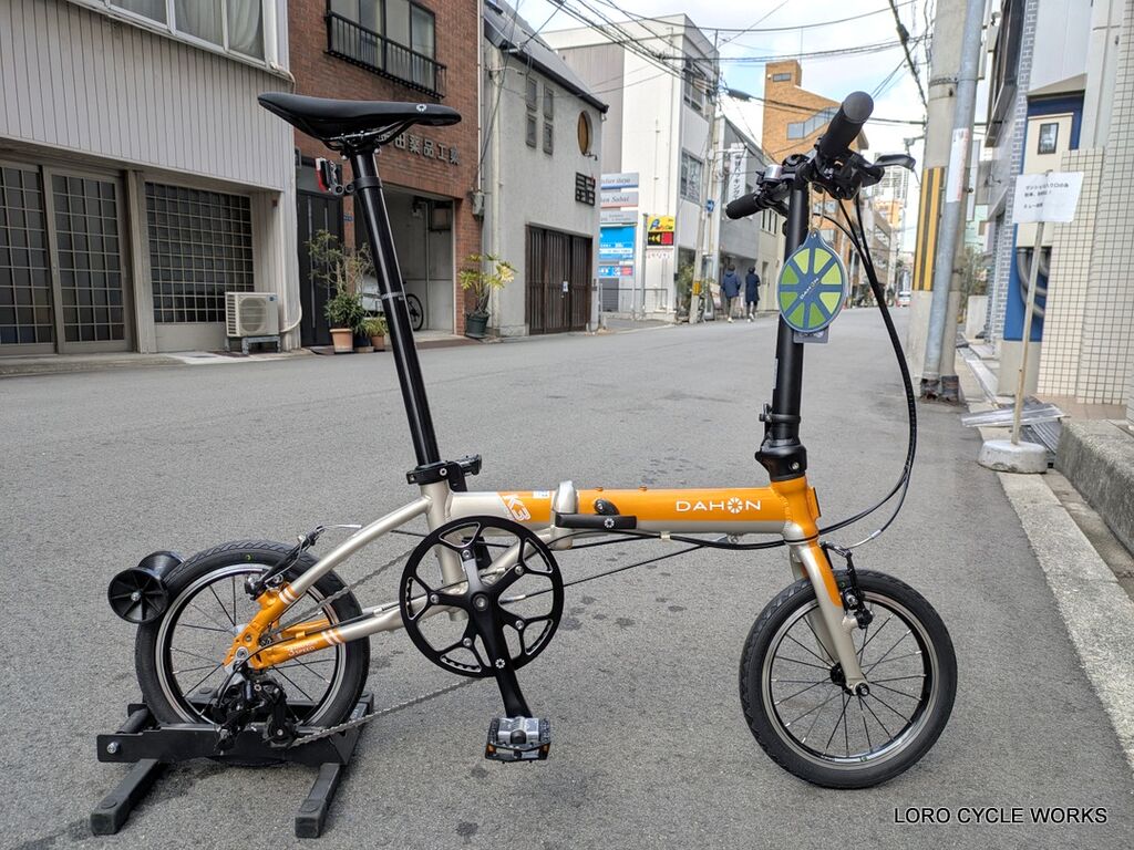 DAHON K3 2025年モデル　【新品未使用】　マンダリンオレンジ 新カラー登場！2025年モデルのDAHON K3をチェック！ : LORO CYCLE WORKS