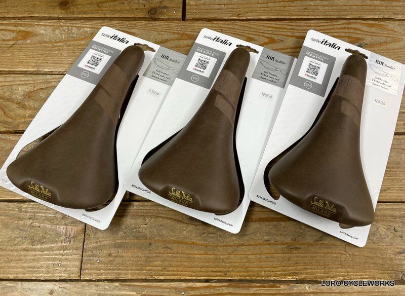 Selle Italia Flite チタンレールサドル ブラウン Sella Italia