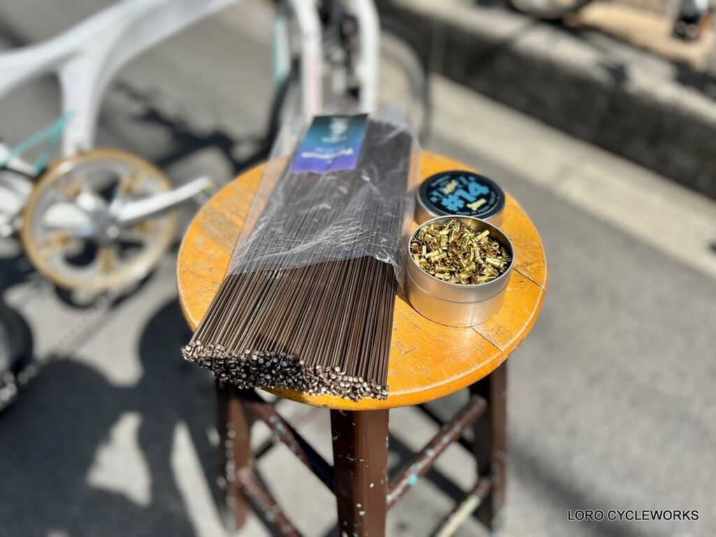 スポークやニップルにもこだわってみませんか…？ : LORO CYCLE WORKS