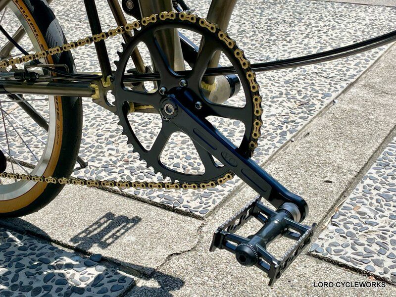 BROMPTON 4速化カスタム‼ : LORO CYCLE WORKS