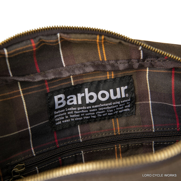 Barbour × Brompton Wax City Bag : LORO CYCLE WORKS