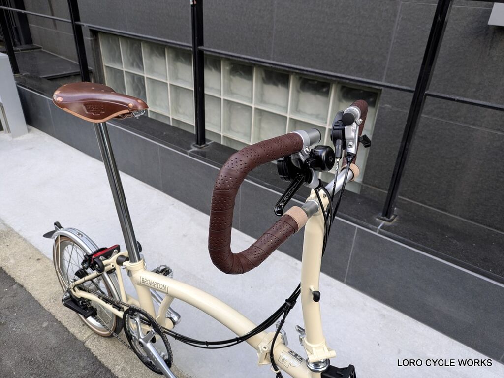 BROMPTON　ミニ　P タイプ　ハンドル　ライトプロ　試着のみ BROMPTON ミニ P タイプ ハンドル ライトプロ 試着のみ BROMPTON