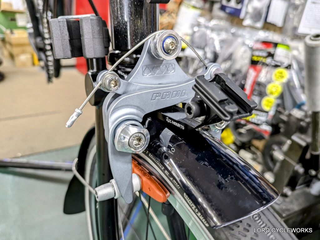 BROMPTON(ブロンプトン)用のPAUL製ブレーキセット PAUL COMPONENTS ブロンプトン用ブレーキキャリパー予約受付中
