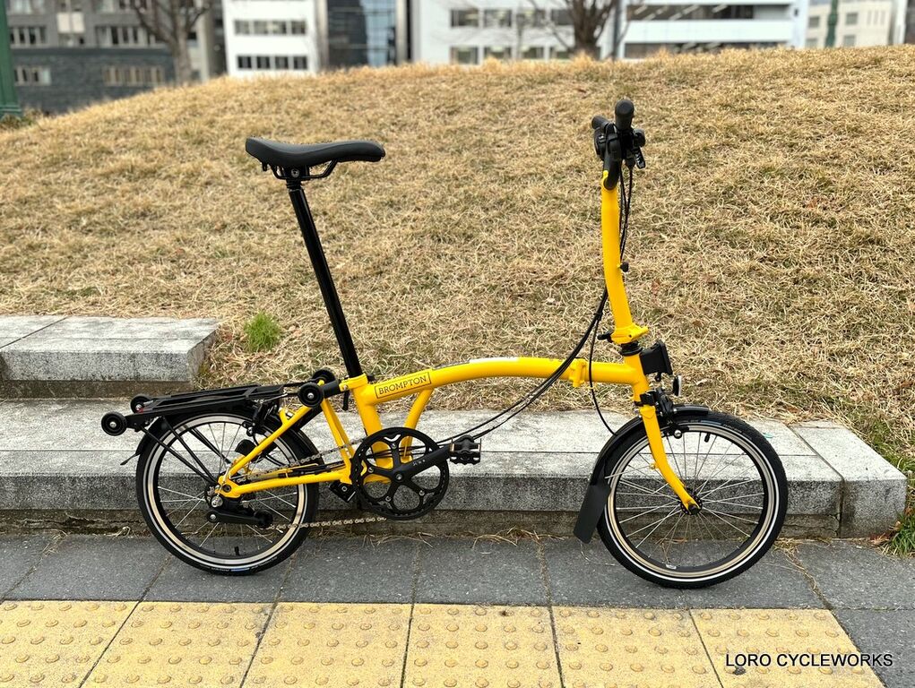 Brompton バンブルビーイエロー P Line M4L Brompton P Line Bumble Bee Yellow ご予約開始です。 – Bici