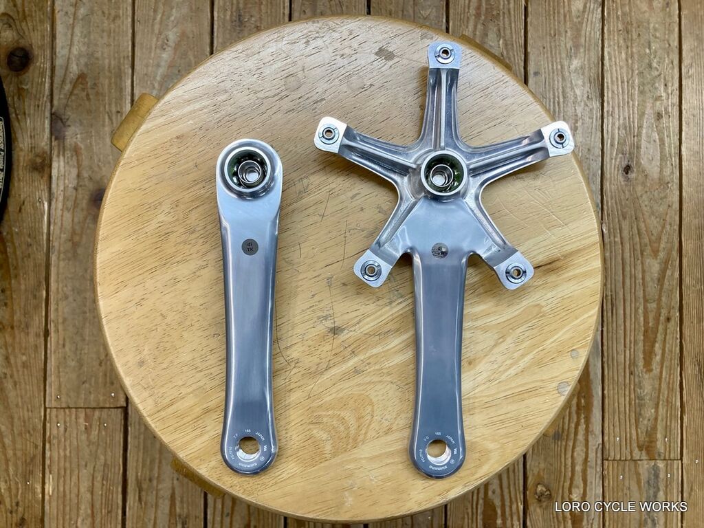 特殊なカスタム用クランクセット入荷しました。 : LORO CYCLE WORKS 特殊なカスタム用クランクセット入荷しました。 : LORO CYCLE WORKS