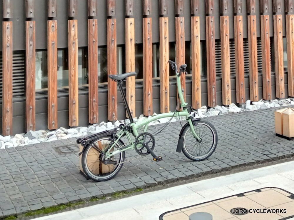 BROMPTON 抹茶グリーン 再び入荷します～ : LORO CYCLE WORKS