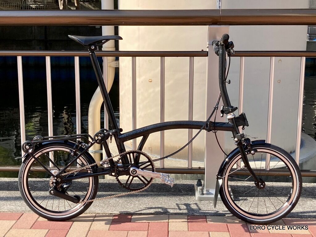 BROMPTON P Line をいきなりカスタムしました! : LORO CYCLE WORKS BROMPTON P Line をいきなりカスタムしました! : LORO CYCLE WORKS