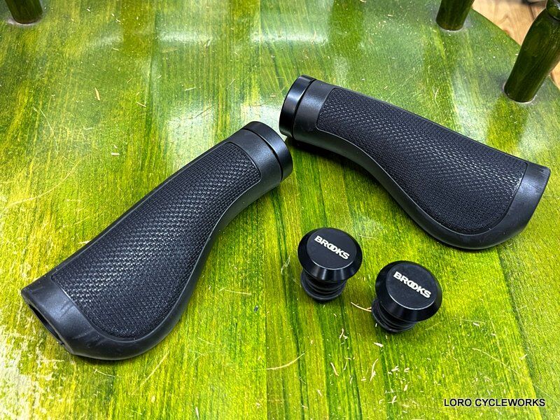 Brooks Ergonomic Rubber Grip - Black, 130/130mm | eBay