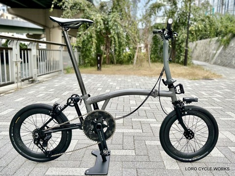 BROMPTON P Line 外装5速化カスタム : LORO CYCLE WORKS BROMPTON P Line 外装5速化カスタム : LORO CYCLE WORKS
