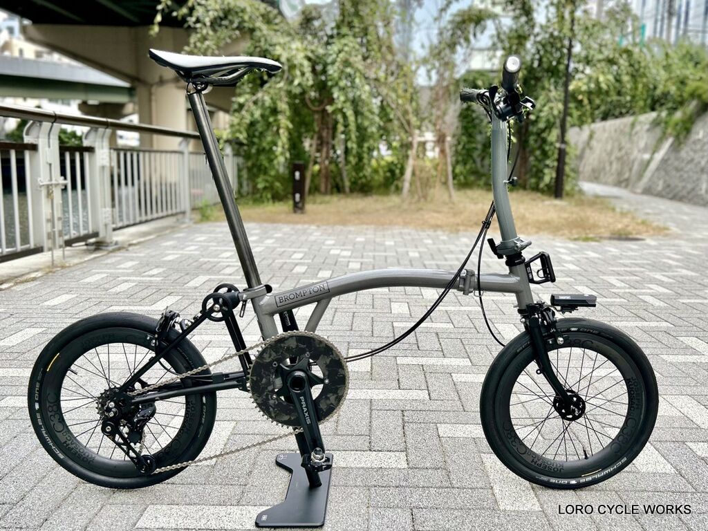 BROMPTON P Line 外装5速化カスタム : LORO CYCLE WORKS BROMPTON P Line 外装5速化カスタム : LORO CYCLE WORKS