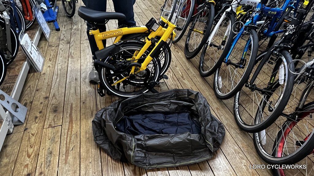 輪行旅のお供にぴったり。FAIRWEATHER Mini Velo Carry Bagの魅力