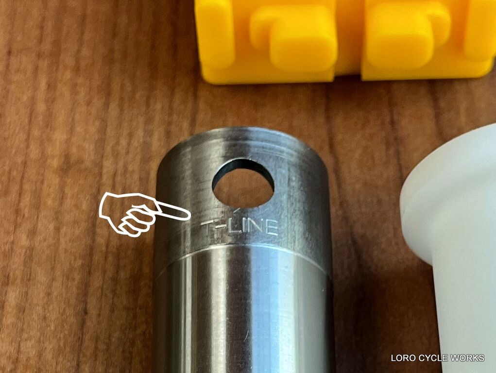 もしかしたら日本初？BROMPTON T Line シートスリーブ交換 : LORO