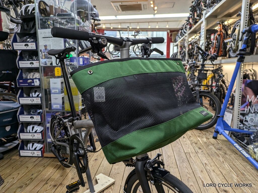 BROMPTON用メッシュバスケットバッグが入荷しました。 : LORO