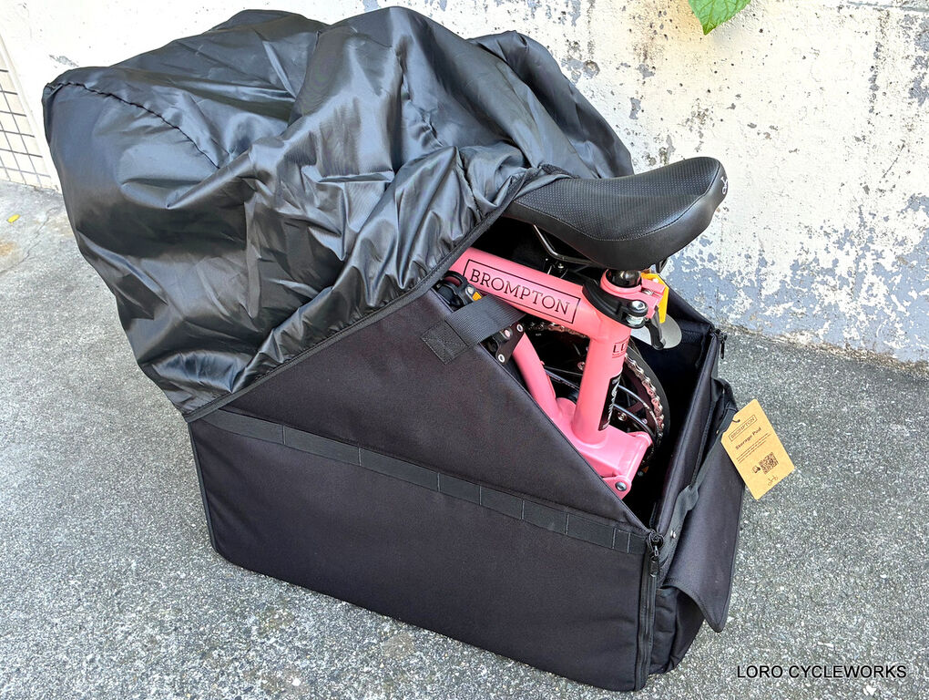 BROMPTON 大型収納袋 黒 BROMPTON 大型収納袋 黒 楽天市場】(即納)BROMPTON ブロンプトン ころ