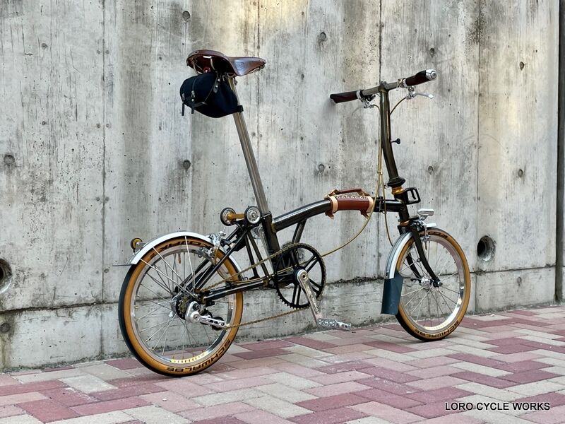 Brompton × Phil Wood × White Industries カスタム完成 Brompton × Phil Wood × White Industries カスタム完成