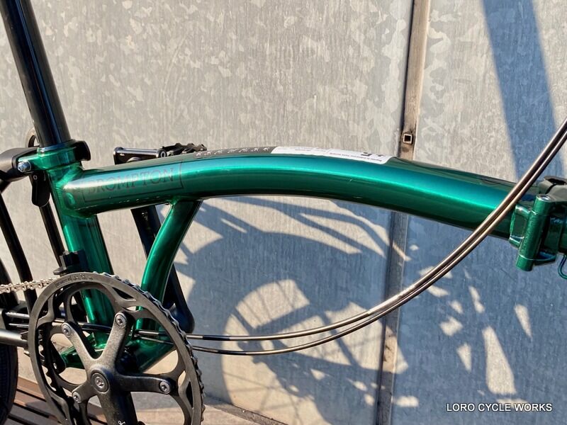 BROMPTON P Line エメラルドラッカー再入荷！！ : LORO CYCLE WORKS