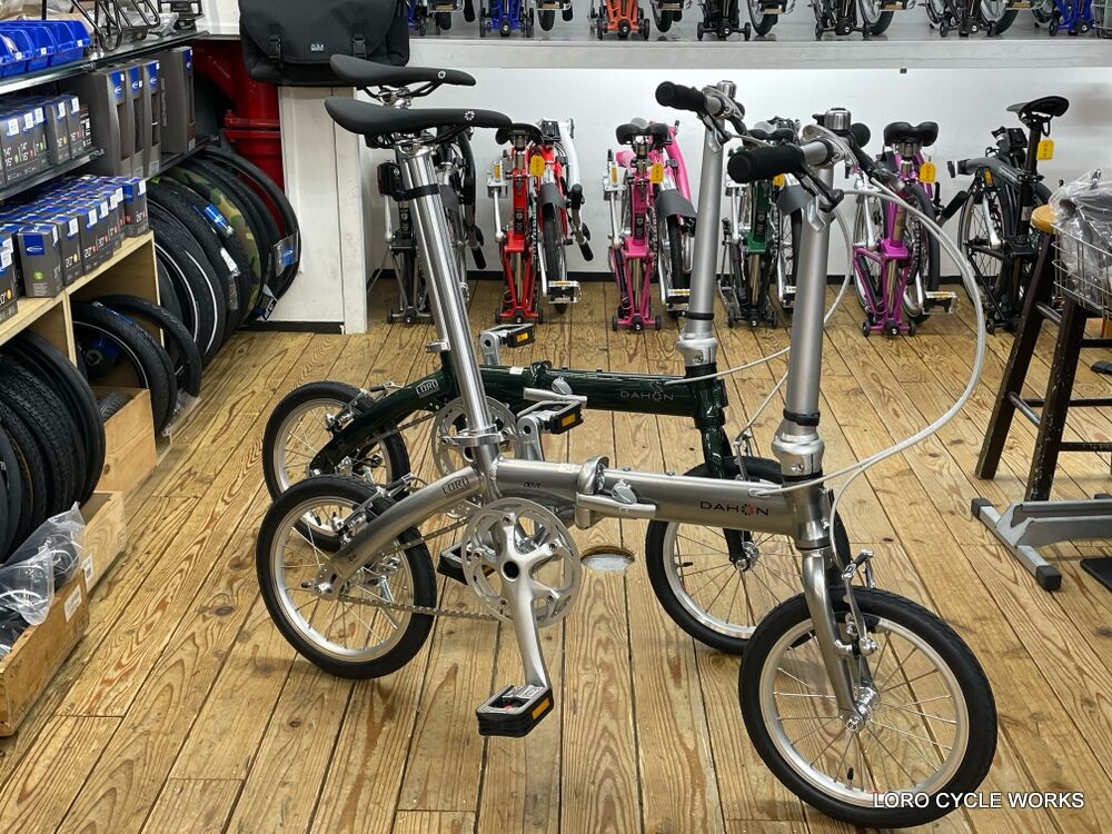 最軽量‼ DAHON DOVE PLUSの紹介。 : LORO CYCLE WORKS