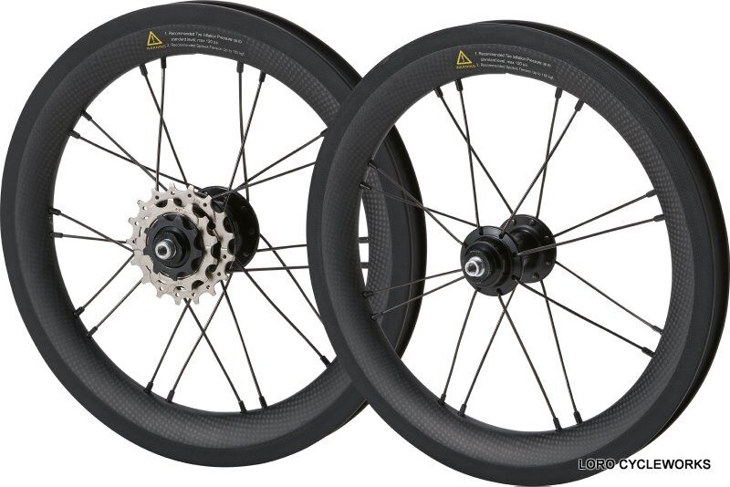 DAHON K3 オシャレ過ぎる・・カーボンホイール仕様　マッドブラック DAHON K3 マットブラックカーボンホイールモデル大阪店完売