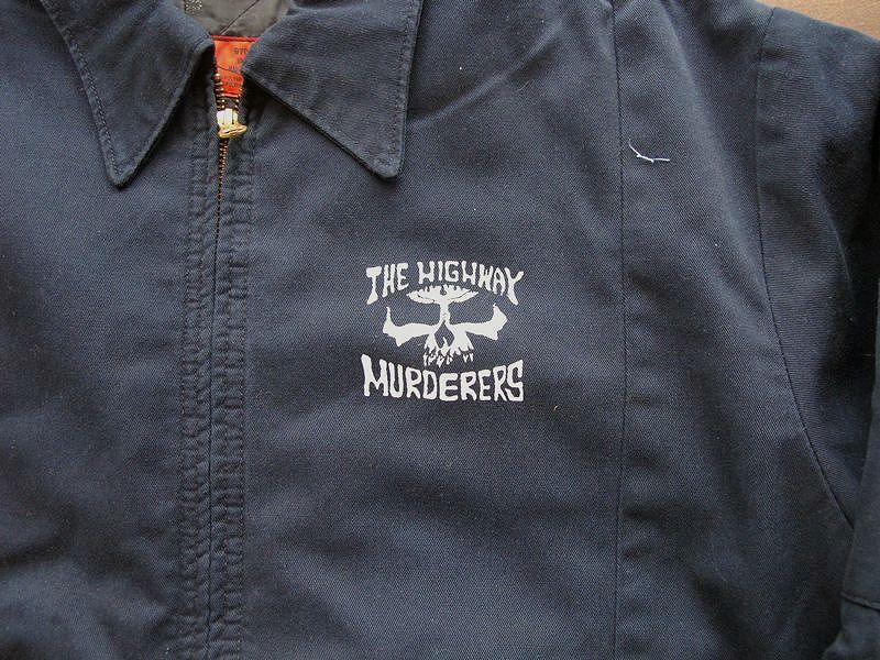 ワークジャケット　THE HIGHWAY MURDERERS ワークジャケットTHE HIGHWAY MURDERERS