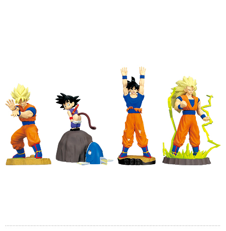 ドラゴンボールZ 一番くじ 限界突破編 メモスタンド全4種コンプリート