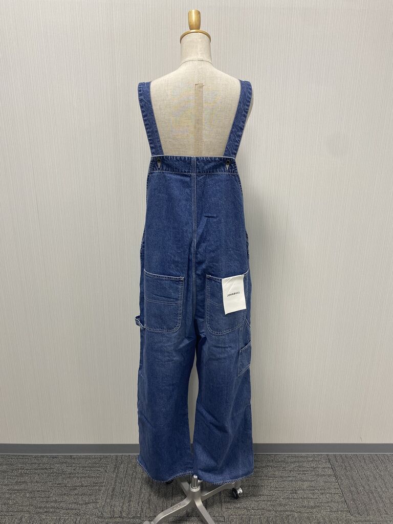 美品】ジョンブル ヴィンテージデニム エンジニアオーバーオール 美品】ジョンブル ヴィンテージデニム エンジニアオーバーオール