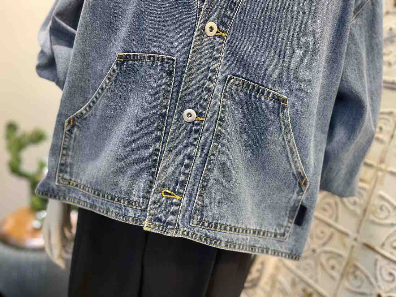 PASSIONE(パシオーネ)』袖リブデニムジャケット : lourdeselmのblog