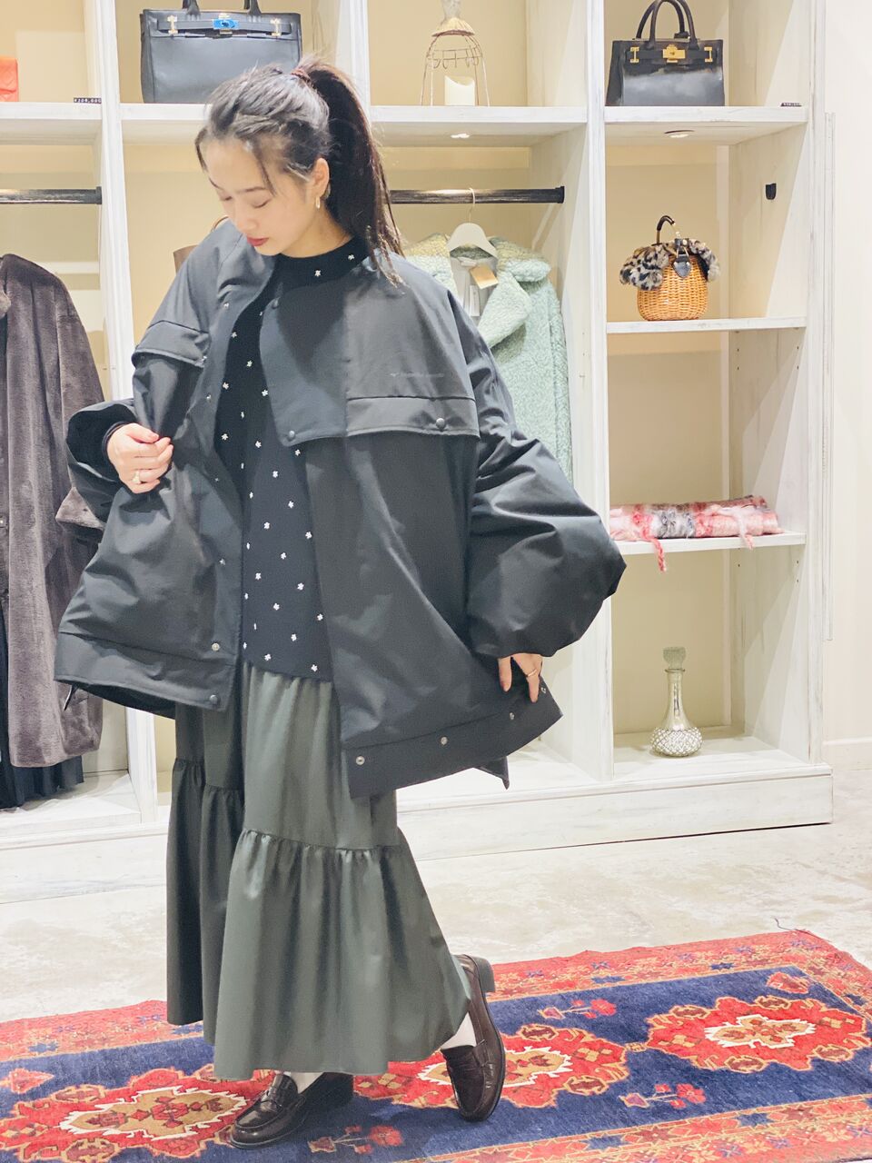 アウター特集4 『beautiful people×Mizuno』コラボダウン : lourdeselm