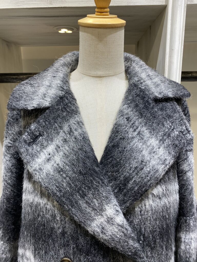 新品タグ付き　CLOCHE (クロシェ)　シャギーコート 新品タグ付き CLOCHE (クロシェ) シャギーコート - メルカリ