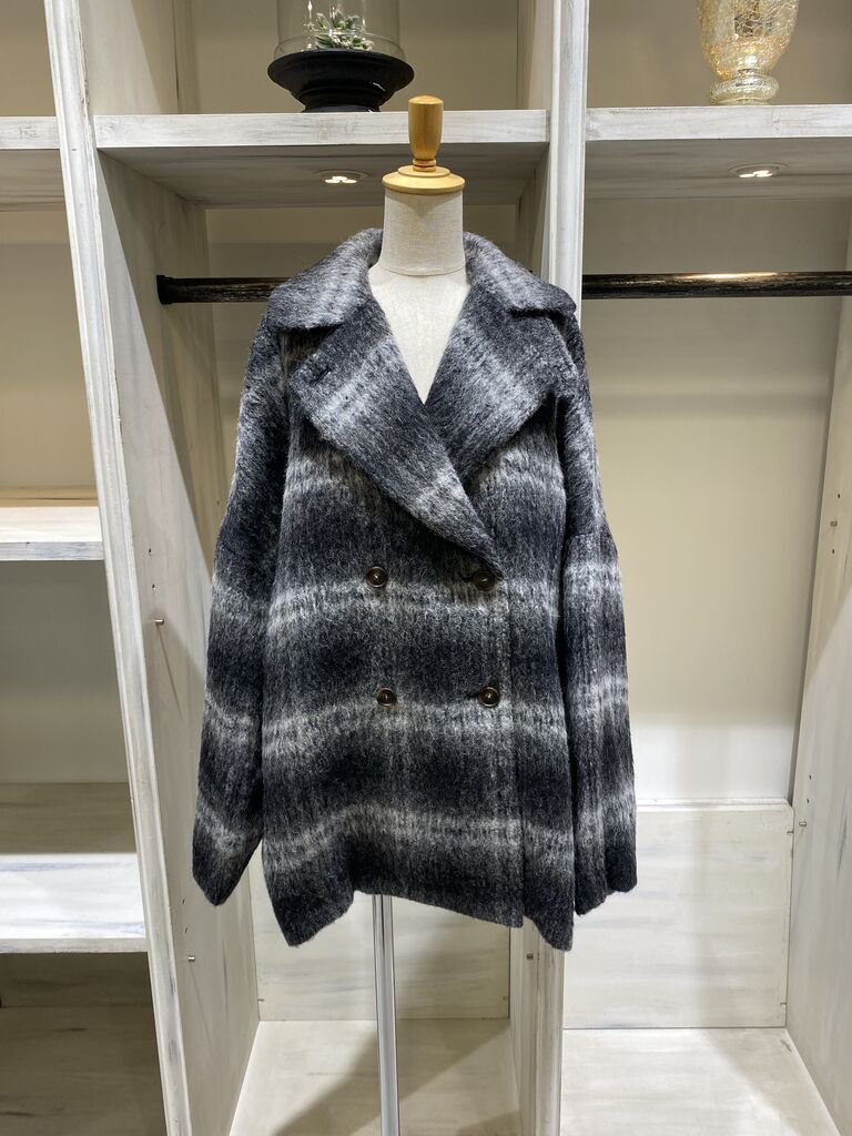 CLOCHE (クロシェ)』チェックシャギーコート : lourdeselmのblog