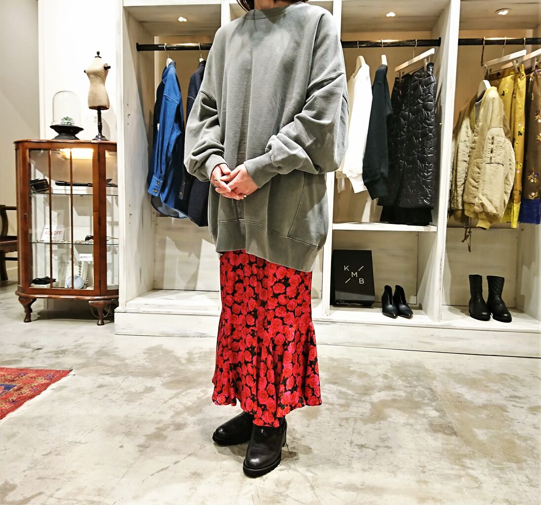 SHINZONE ROSE PRINT SKIRT : lourdeselmのblog