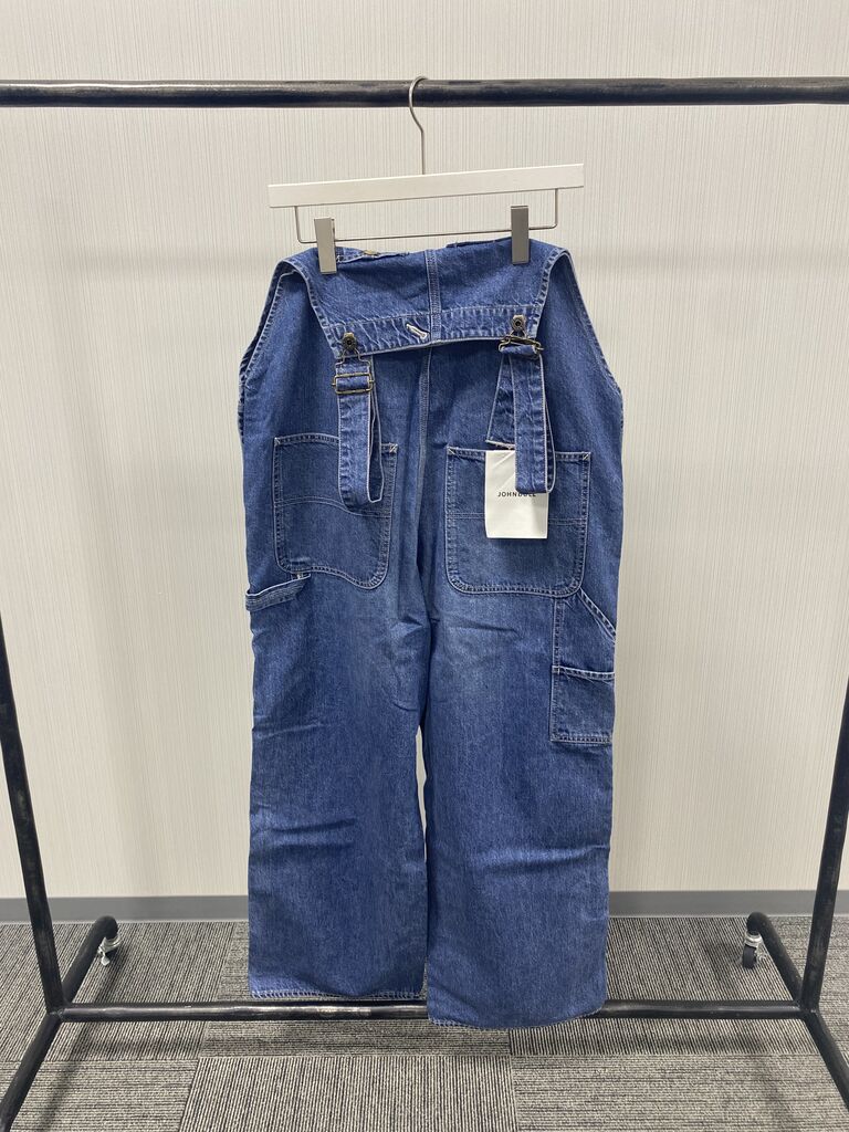 【美品】ジョンブル ヴィンテージデニム エンジニアオーバーオール　サイズM Amazon.co.jp: [ジョンブル] ヴィンテージ デニム エンジニア