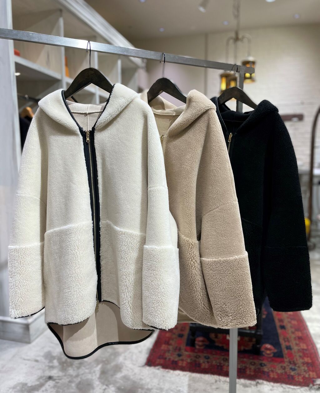 Risley リバーシブルフェイクムートンコート : lourdeselmのblog
