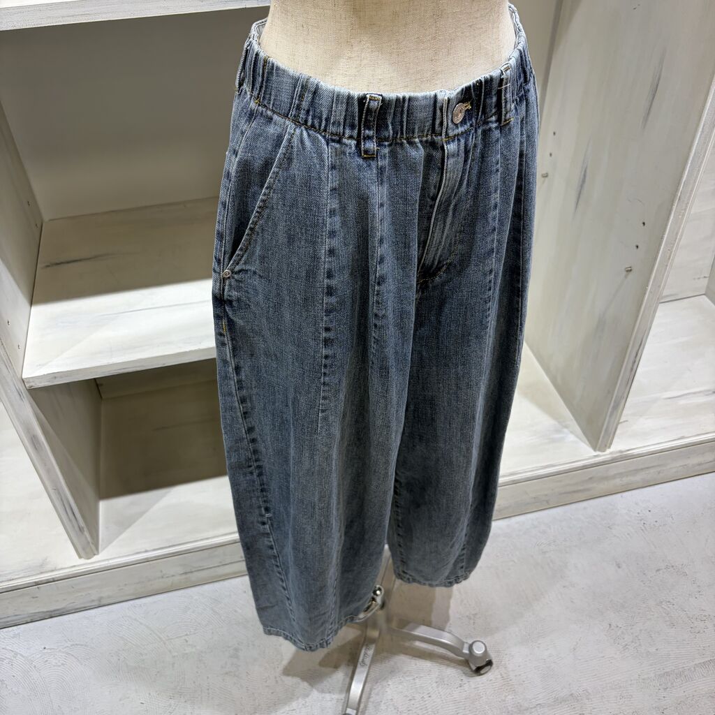 ayane（アヤン）』麻混デニムバレルレッグパンツ : lourdeselmのblog