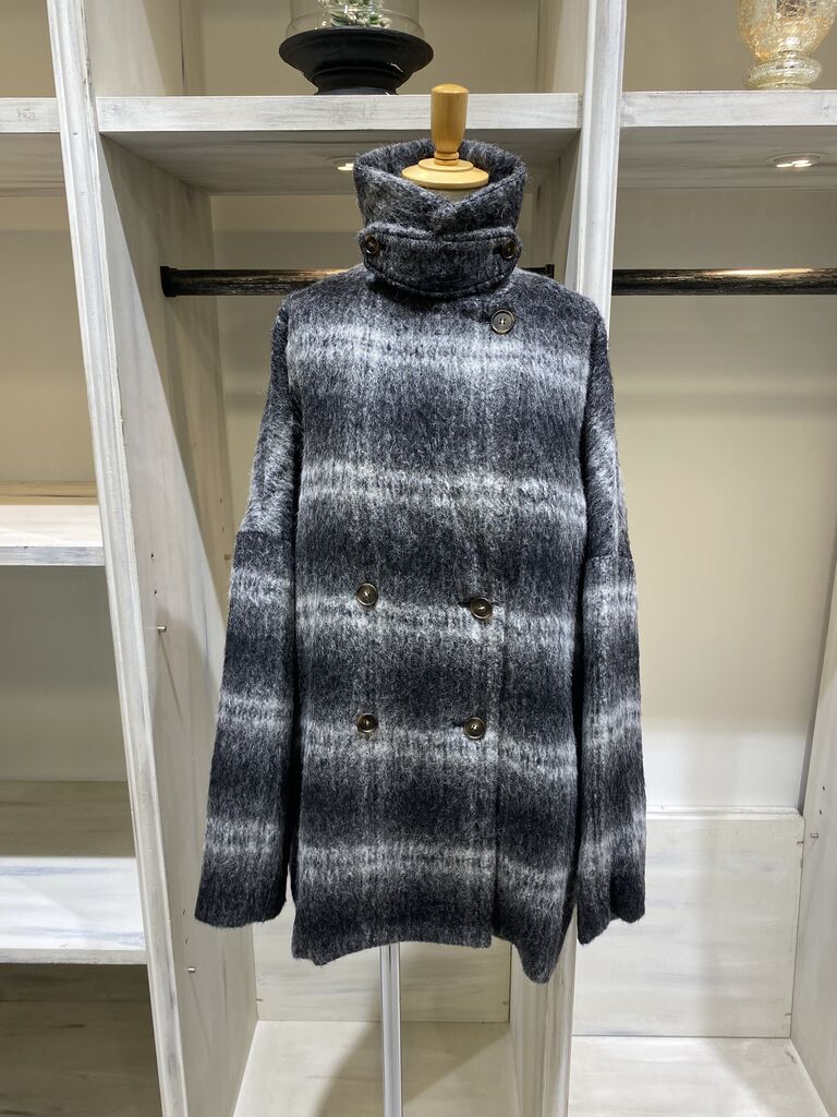 CLOCHE (クロシェ)』チェックシャギーコート : lourdeselmのblog