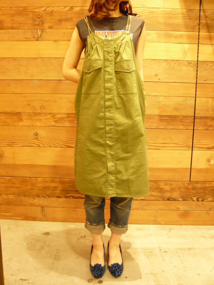 Lourdes Selva ルルドセルバ店 Bikini リメイクミリタリーワンピース