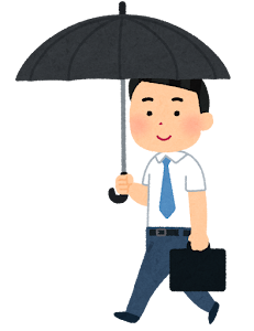 日傘さしてる男キモすぎ