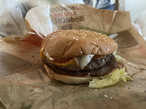バーガーキングのハンバーガー美味そうすぎワロタ