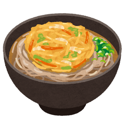 立ち食いそばのかき揚げそばにもう一品天ぷらを足して贅沢するとき選ぶなら