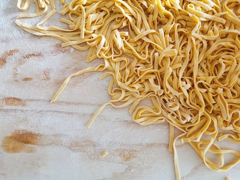 パスタ400g茹でたら大変なことになったよぉ🍝🥺