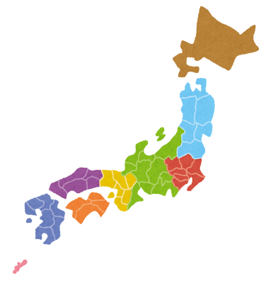 【画像】日本地図をRPG風のマップにしてみたｗｗｗｗｗｗｗｗｗｗｗｗ