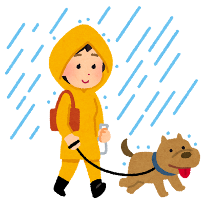 【動画】イッヌ「ごしゅじん♪ごしゅじん♪🌀台風すごいですね🐶 」